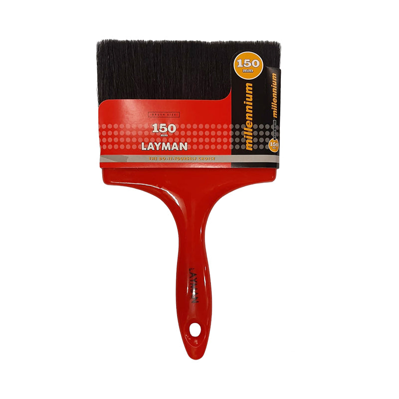 MILLENIUM Layman Paint Brush 150mm - Premium Paint Brush from Academy - Just R 200! Shop now at Securadeal