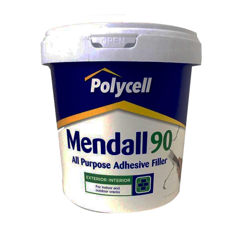 POLYCELL Mendall 90 All Purpose Adhesive Crack Filler Premix 5kg - Premium Hardware Glue & Adhesives from POLYCELL - Just R 224! Shop now at Securadeal