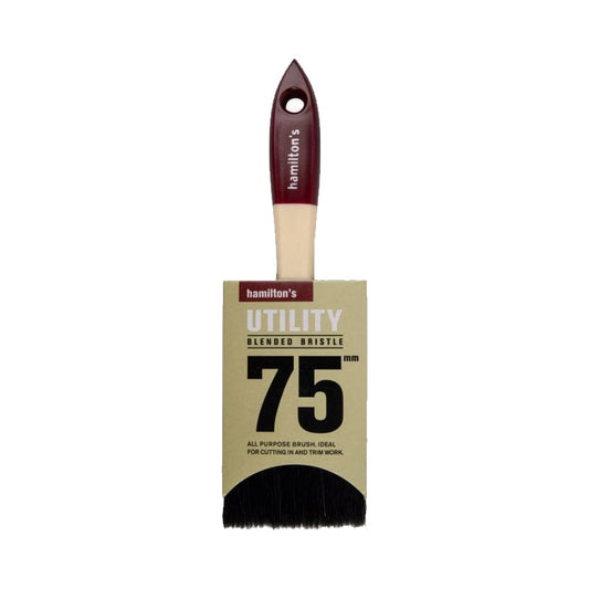 HAMILTON Utility Paint Brush Blended Bristle 75mm - Premium Paint Brush from Hamilton - Just R 92! Shop now at Securadeal