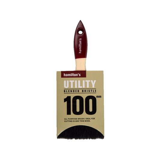 HAMILTON Utility Paint Brush Blended Bristle 100mm - Premium Paint Brush from Hamilton - Just R 125! Shop now at Securadeal