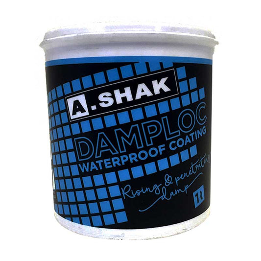 A.SHAK Damploc Damp Away Waterproof Coating 1 Litre - Premium Hardware from A.SHAK - Just R 156! Shop now at Securadeal