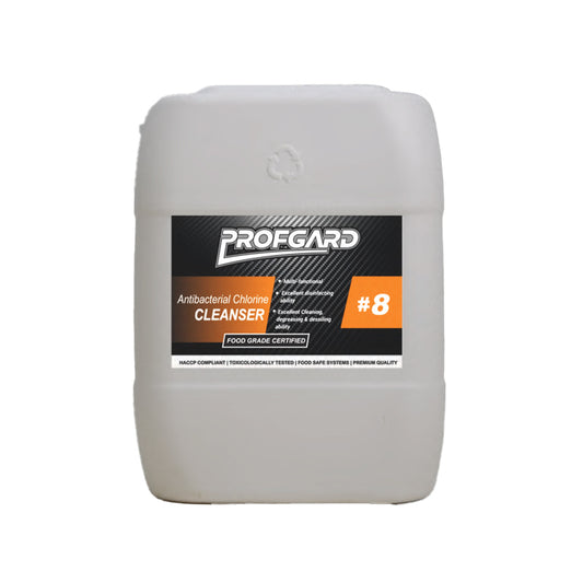 PROFGARD #8 Anti Bacterial Chlorine Cleanser 10 Litre - Premium Cleaning Products from PROFGARD - Just R 355! Shop now at Securadeal