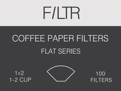 FILTR 100 Coffee Dripper Filter papers (wedge) (1x2) small - Premium Coffee Machine & Filters from Filtr - Just R 100! Shop now at Securadeal