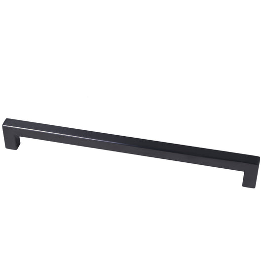 ROCO Cupboard Handle Bar Hollow Square Matt Black 288mm - Premium Hardware from ROCO - Just R 48! Shop now at Securadeal