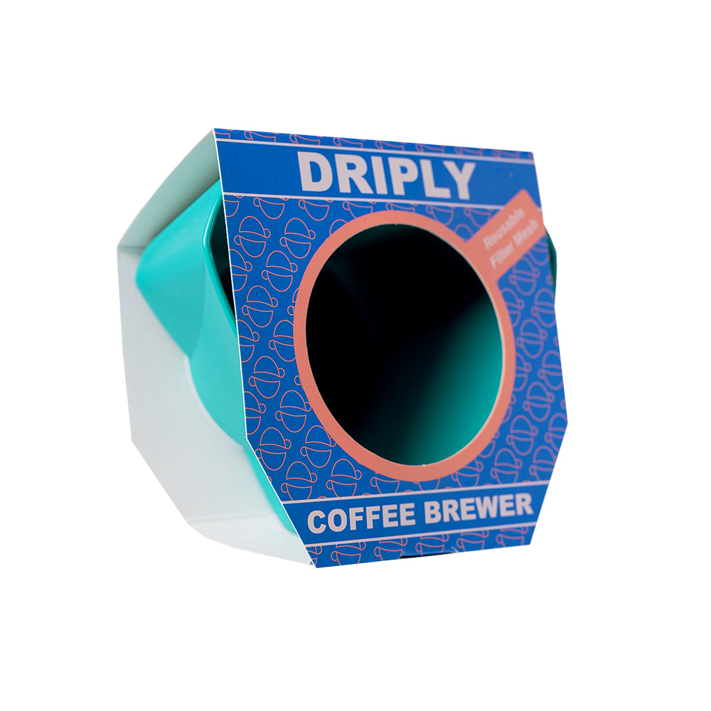 DRIPLY Coffee Maker Mint - Premium Coffee Machine & Filters from Driply - Just R 130! Shop now at Securadeal