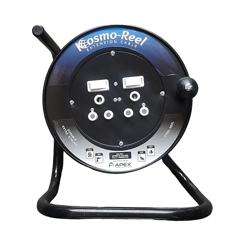 KOSMO-REEL Steel Extension Reel 2 X 16A - No Cable - Premium Hardware from Kosmo-Reel - Just R 508! Shop now at Securadeal