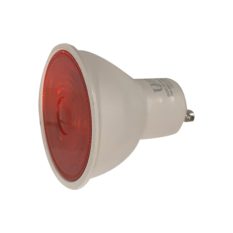 UNITED ELECTRICAL Red Led Downlight Gu10 7w 680 Lumens 25000hr - Premium Light Bulbs from United Electrical - Just R 23! Shop now at Securadeal