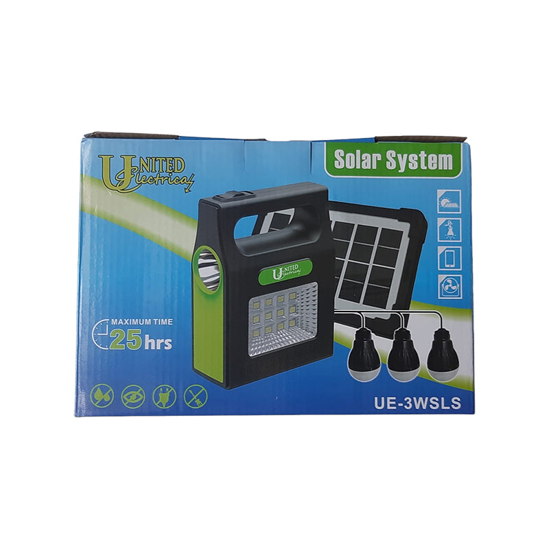 UNITED ELECTRICAL Solar Lithium Battery Lighting System Multi Function - Premium Light Switch from United Electrical - Just R 309! Shop now at Securadeal