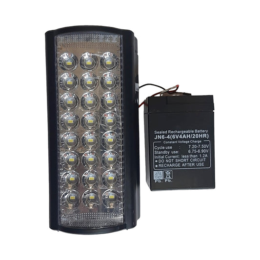 UNITED ELECTRICAL Emergency Light Rechargeable 24 SMD LED 1000 Lumens - Premium Lighting from United Electrical - Just R 185! Shop now at Securadeal