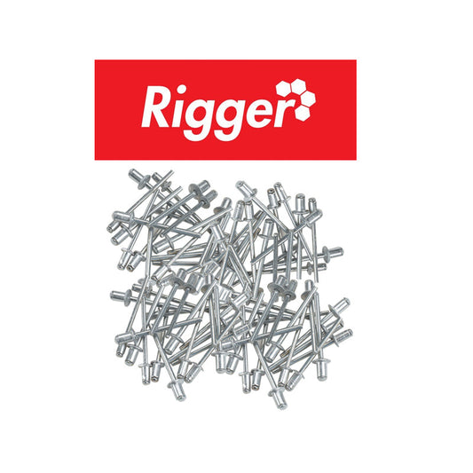 RIGGER Rivet Pop Size Fap4808pec - Pack of 100 - Premium Hardware from Rigger - Just R 49! Shop now at Securadeal