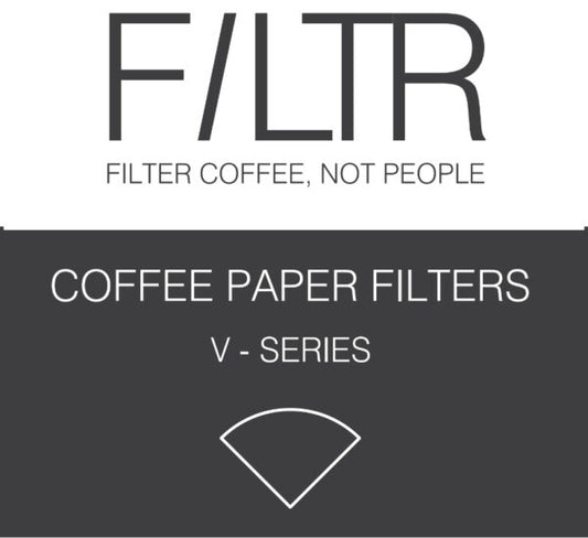 FILTR 100 Pour Over Filter Papers for V60 (V02) 1-4 cup - Premium Coffee Machine & Filters from Filtr - Just R 110! Shop now at Securadeal