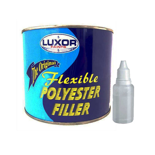 LUXOR Auto Body Filler Polyester Flexible With Hardener 500g - Premium Filler from Luxor - Just R 81! Shop now at Securadeal