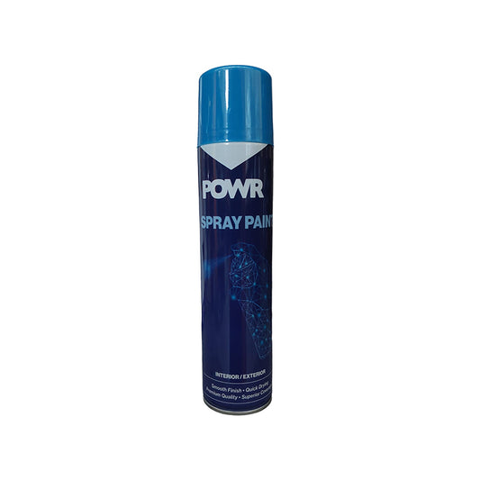 POWR Spray Paint STD 300ml Tin Blue Electric - Premium Spray Paint from POWR - Just R 51! Shop now at Securadeal