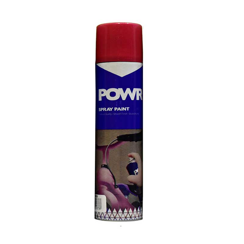 POWR Spray Paint Standard Fire Engine Red 300ml - Premium Spray Paint from POWR - Just R 51! Shop now at Securadeal