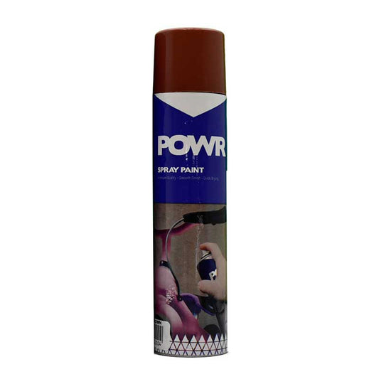 POWR Spray Paint Standard Golden Brown 300ml - Premium Spray Paint from POWR - Just R 51! Shop now at Securadeal