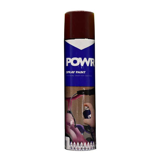 POWR Spray Paint Standard Maroon 300ml - Premium Spray Paint from POWR - Just R 51! Shop now at Securadeal