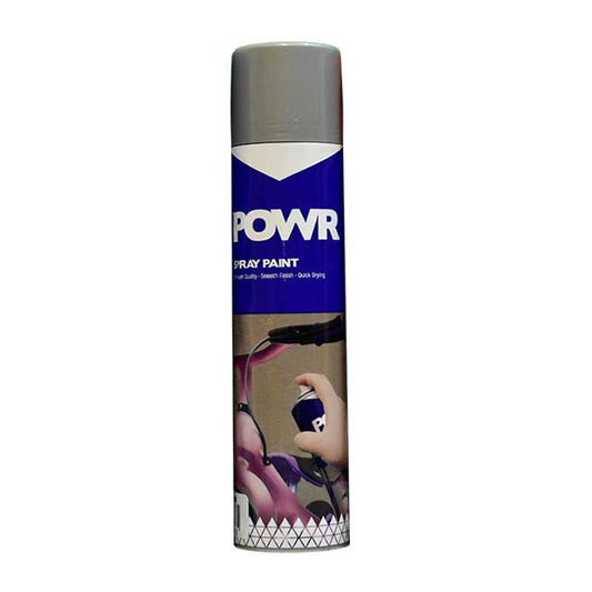 POWR Spray Paint Metallic Aluminium 300ml - Premium Spray Paint from POWR - Just R 63! Shop now at Securadeal