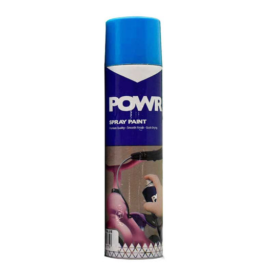 POWR Spray Paint Metallic Light Blue 300ml - Premium Spray Paint from POWR - Just R 63! Shop now at Securadeal