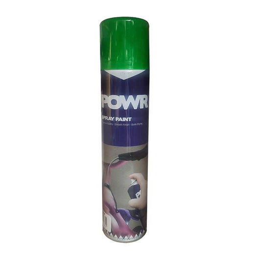 POWR Spray Paint Metallic Green 300ml - Premium Spray Paint from POWR - Just R 63! Shop now at Securadeal