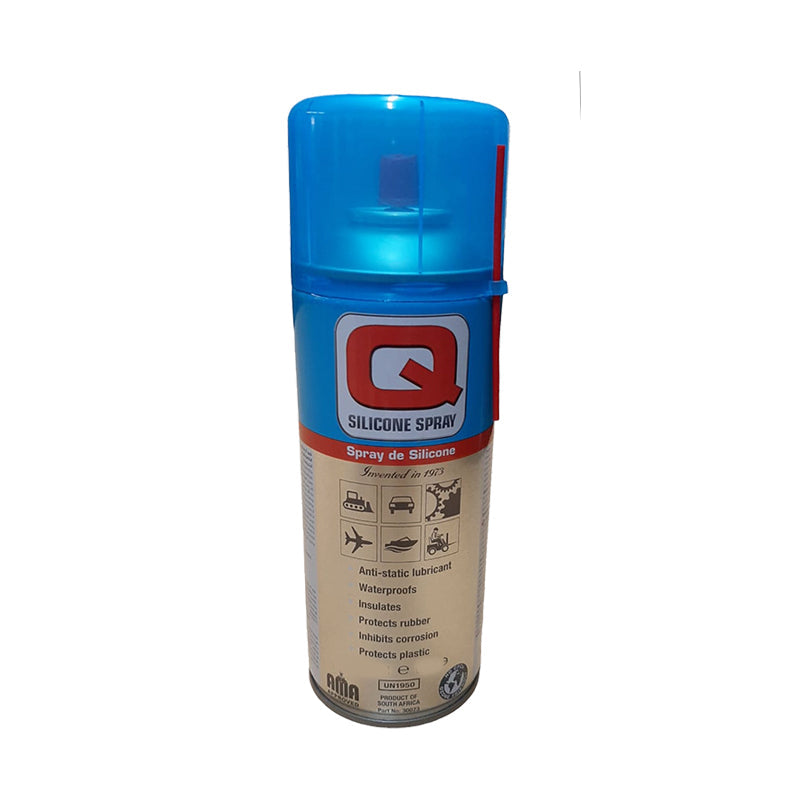 Q8 Lubricant Silicone Aerosol Spray 400g - Premium Lubricant from Q8 - Just R 110! Shop now at Securadeal