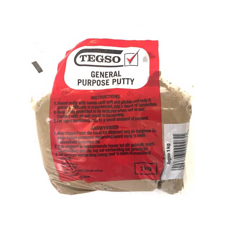 TEGSO Window Putty 1 kg - Premium putty from TEGSO - Just R 18! Shop now at Securadeal