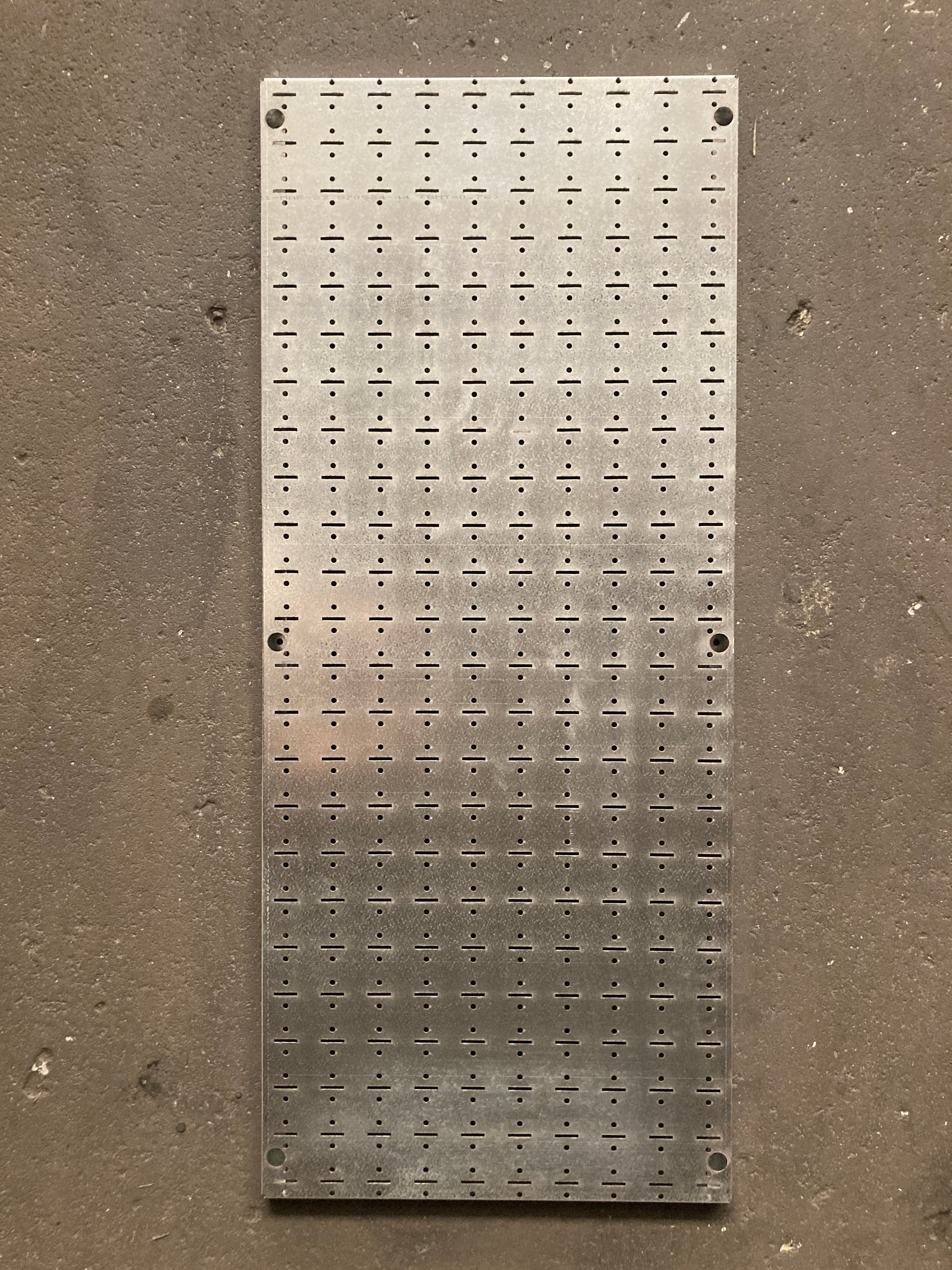 CLIP-FIT Pre Galvanized Pegboard 1200mm x 400mm - Premium Hardware from CLIP-FIT - Just R 677! Shop now at Securadeal