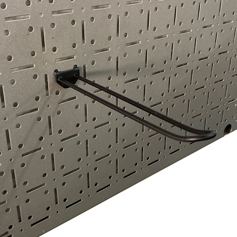 CLIP-FIT Pegboard Galvanized Retail Hooks ( Pack of 10 ) - Premium Hardware from CLIP-FIT - Just R 196! Shop now at Securadeal