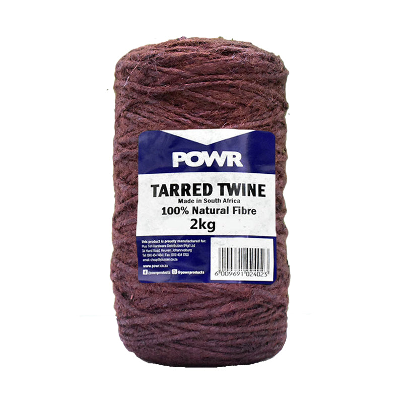 POWR Sisal Twine Tarred 2kg - Premium Cords and ropes from POWR - Just R 189.57! Shop now at Securadeal