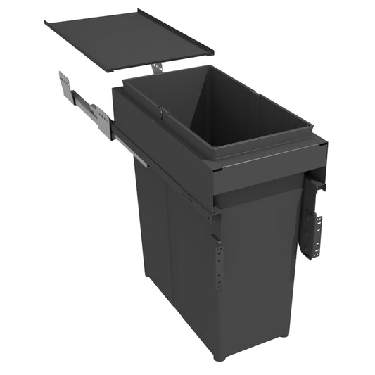 ROCO Pull Out Bin Evo Line Black - Premium Hardware from ROCO - Just R 6095! Shop now at Securadeal