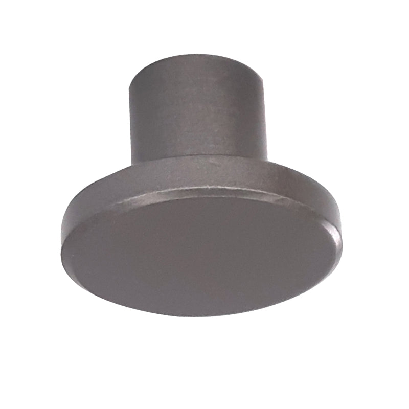 ROCO Flat Button Drawer Knob Dark Grey 30mm - Premium Hardware from ROCO - Just R 38! Shop now at Securadeal