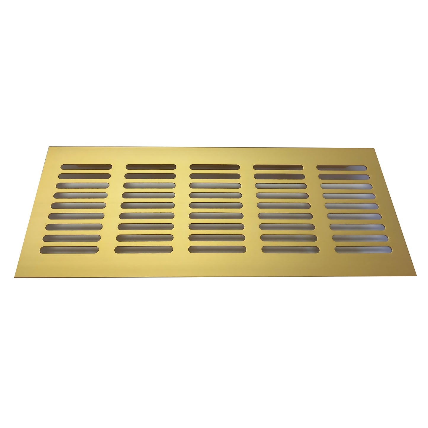 ROCO Aluminum Airvent Gold 200mm x 80mm - Premium Hardware from ROCO - Just R 49! Shop now at Securadeal