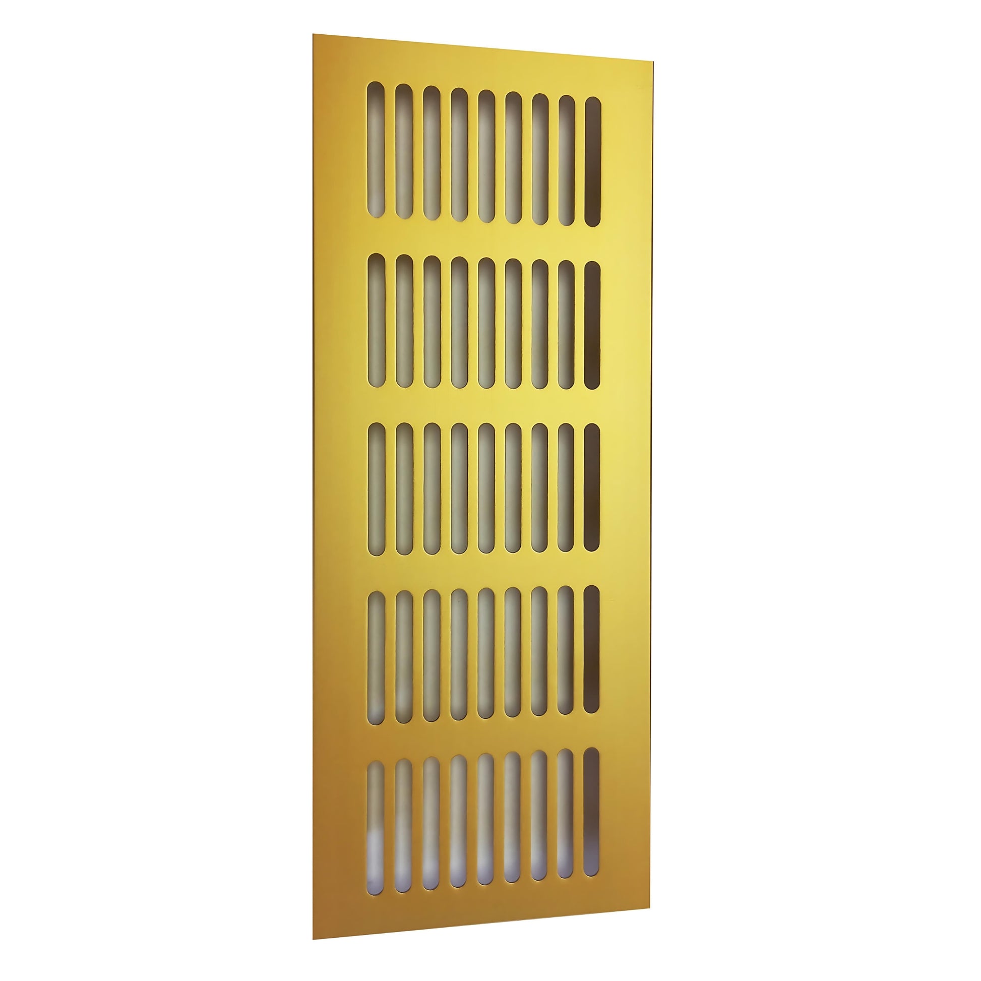 ROCO Aluminum Airvent Gold 200mm x 80mm - Premium Hardware from ROCO - Just R 49! Shop now at Securadeal