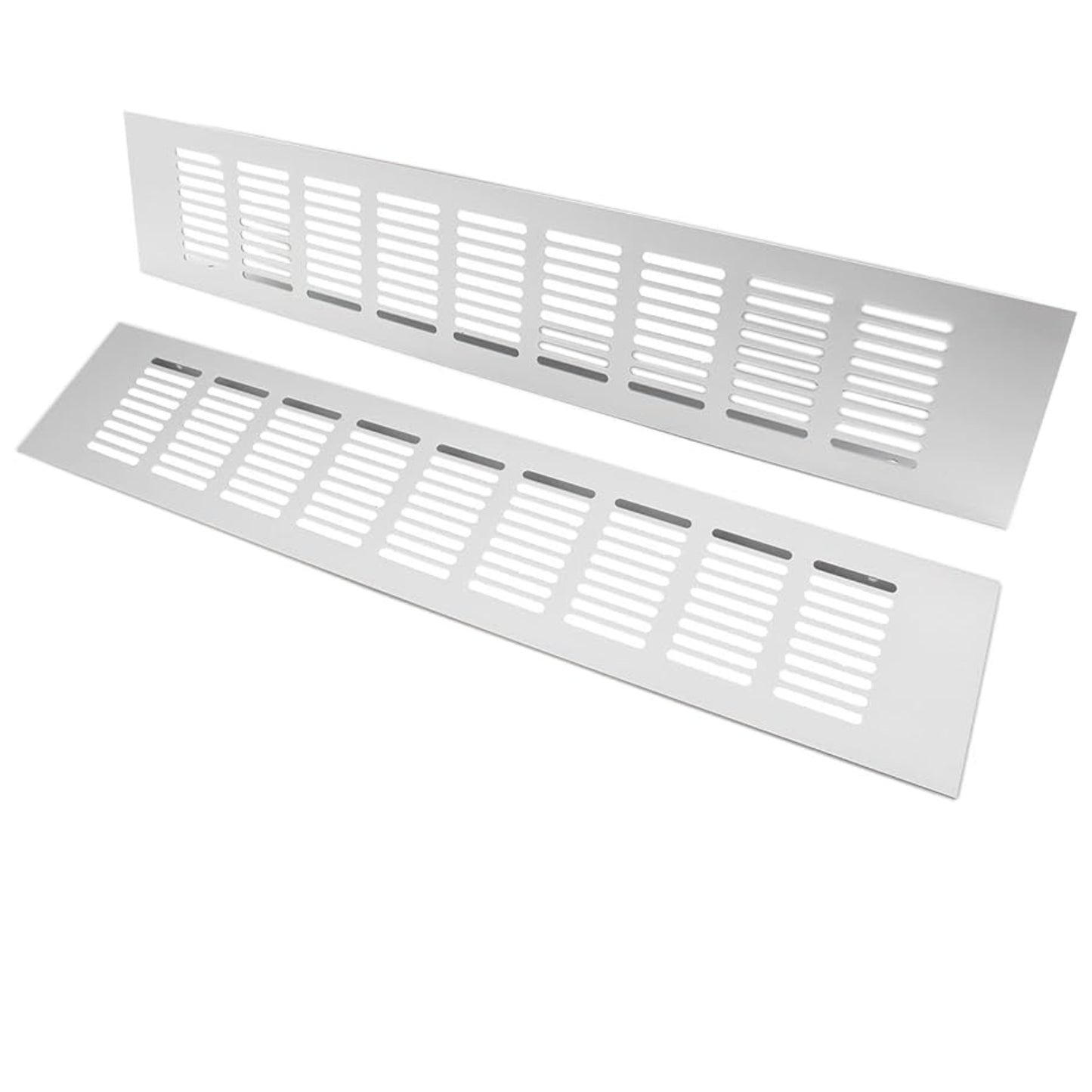 ROCO Aluminium Airvent Silver 400mm x 80mm - Premium Hardware from ROCO - Just R 76! Shop now at Securadeal