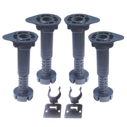 ROCO Levelling Adjustable Legs With Clips 130mm - 180mm ( 4 Pack ) - Premium Hardware from ROCO - Just R 38! Shop now at Securadeal