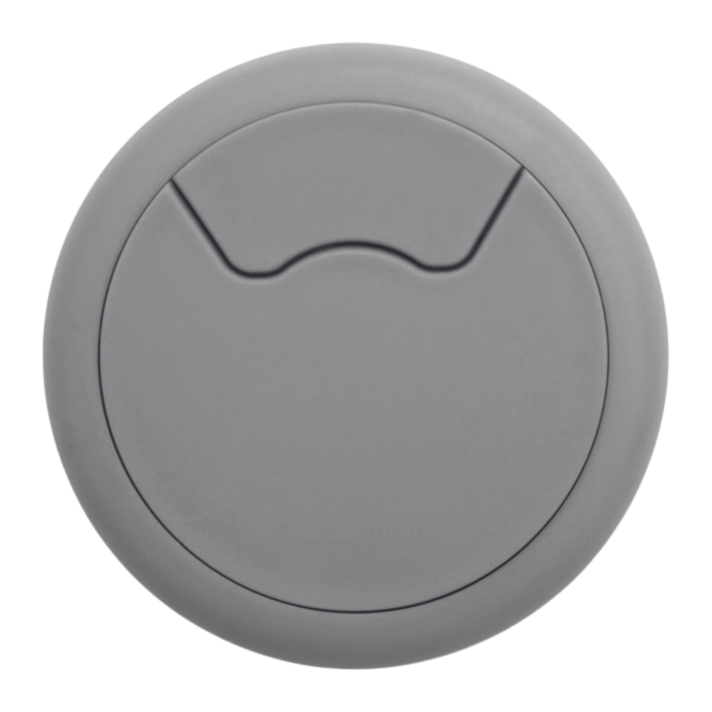 ROCO Round Cable Management Desk/Counter Port Grey 64mm - Premium Hardware from ROCO - Just R 4! Shop now at Securadeal