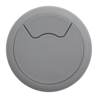 ROCO Round Cable Management Desk/Counter Port Grey 64mm - Premium Hardware from ROCO - Just R 4! Shop now at Securadeal