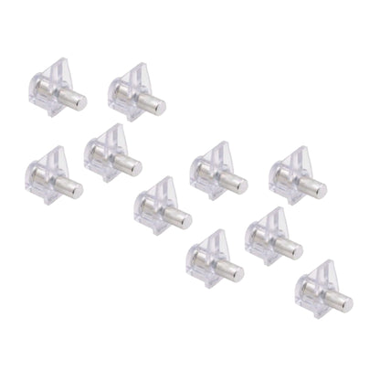 ROCO Prepack Shelf Support Clear With Steel Pin ( 10 Per Pack ) - Premium Hardware from ROCO - Just R 9! Shop now at Securadeal