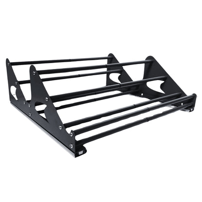 ROCO Adjustable Shoe Rack Black 704mm x 405mm x 107mm - Premium Hardware from ROCO - Just R 2195! Shop now at Securadeal