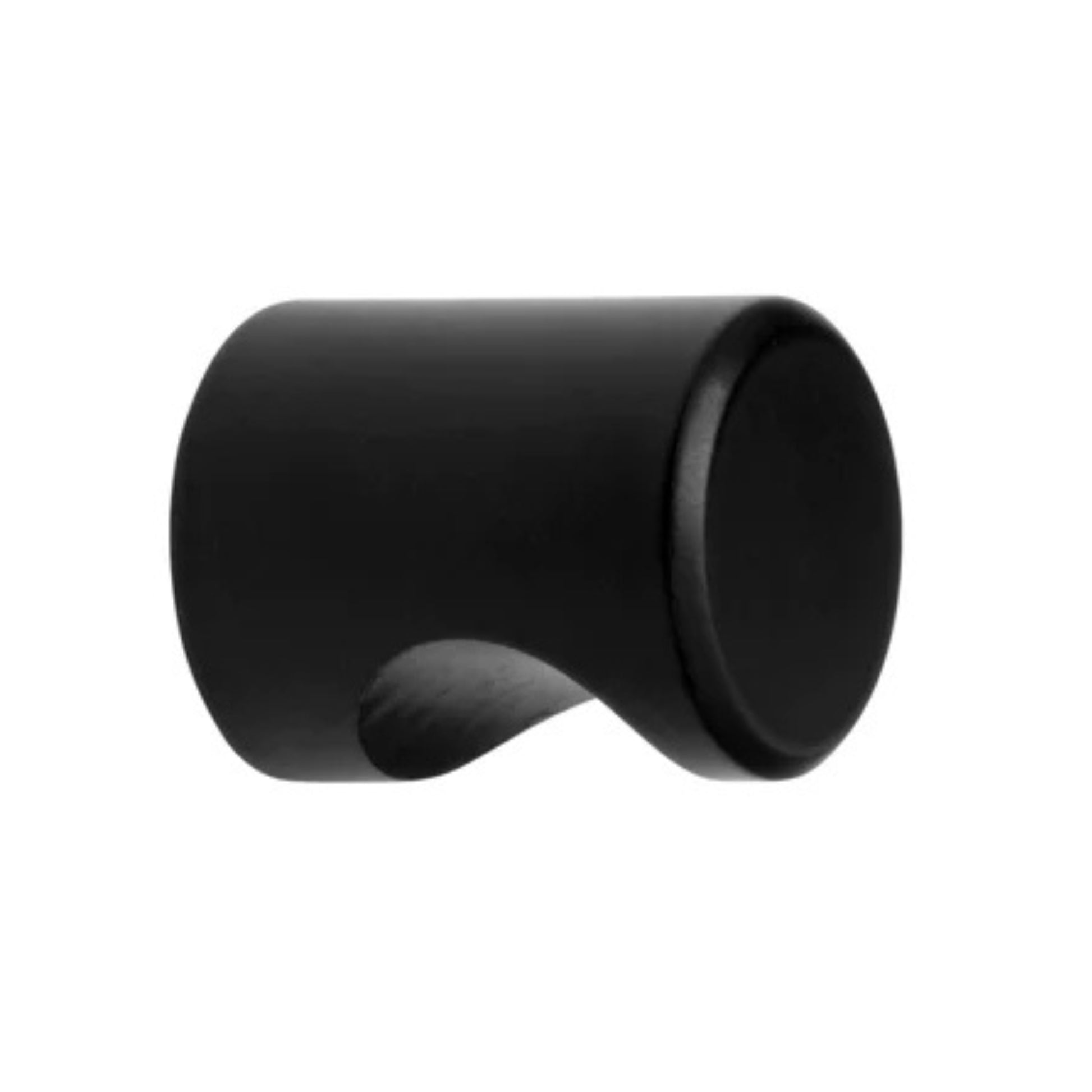 ROCO Cylindrical Drawer Knob Matt Black 20mm - Premium Hardware from ROCO - Just R 28! Shop now at Securadeal