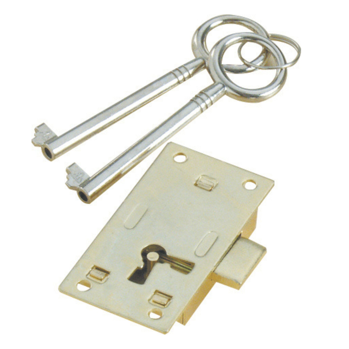 ROCO Cupboard Lock With 2 Keys 64mm - Premium Hardware from ROCO - Just R 59! Shop now at Securadeal