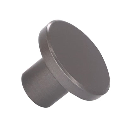 ROCO Flat Button Drawer Knob Dark Grey 30mm - Premium Hardware from ROCO - Just R 38! Shop now at Securadeal