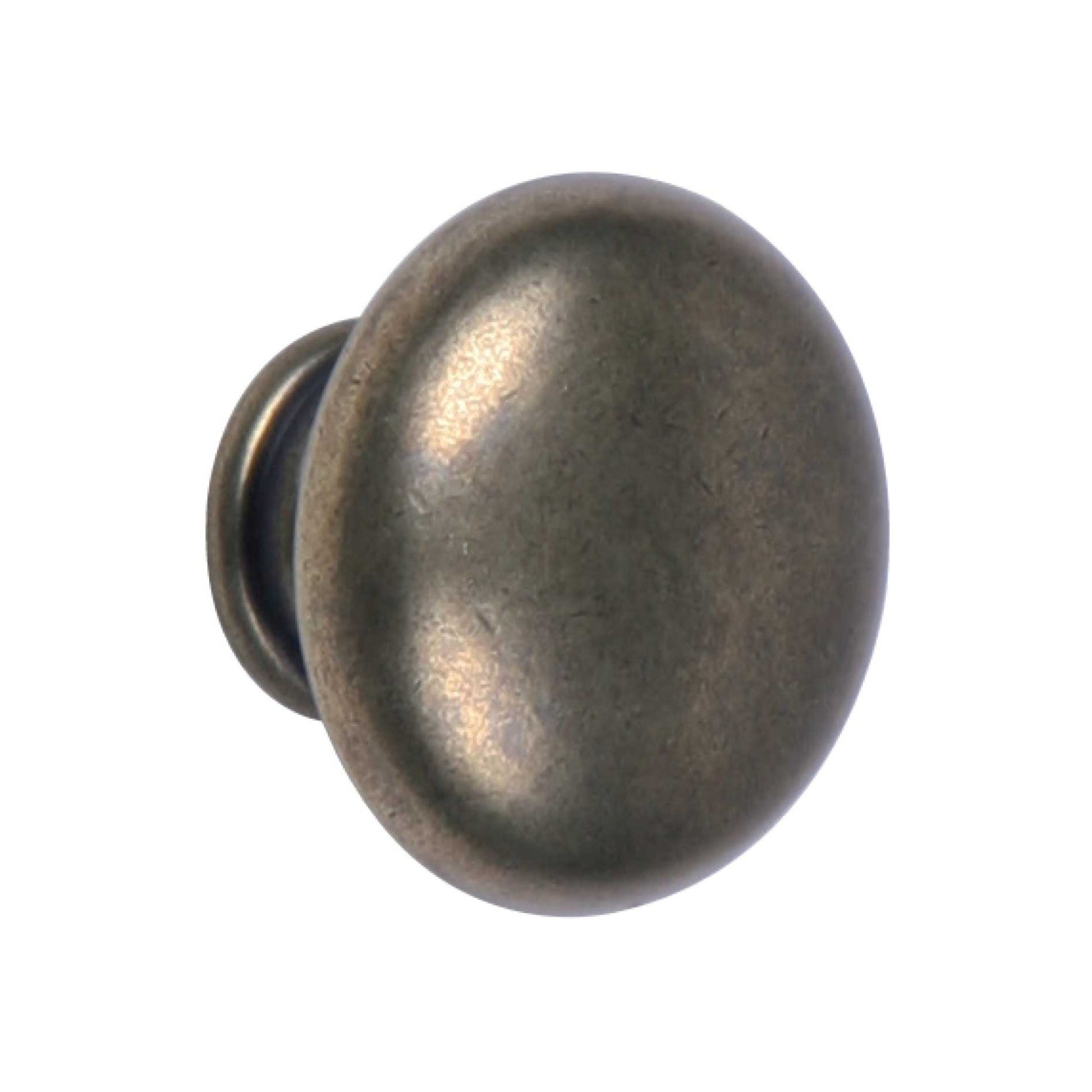 ROCO Lite Mushroom Drawer Knob Antique Brass 30mm - Premium Hardware from ROCO - Just R 22! Shop now at Securadeal