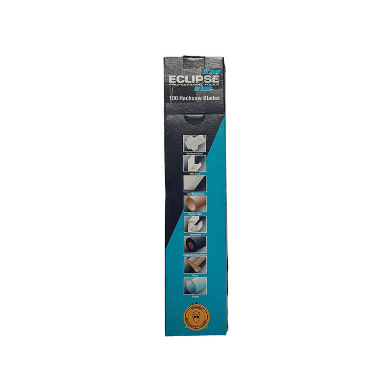 ECLIPSE Hacksaw Saw Blade High Speed Steel Shatterproof 32 Teeth Per Inch ( Box of 100 ) - Premium Hardware from Eclipse - Just R 2588! Shop now at Securadeal