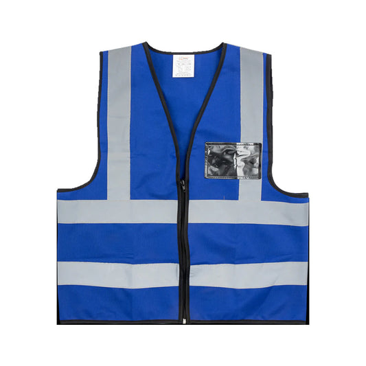 PIONEER SAFETY Vests Reflective Zip Id Pocket R/Blue - Premium clothing from Pioneer Safety - Just R 70! Shop now at Securadeal