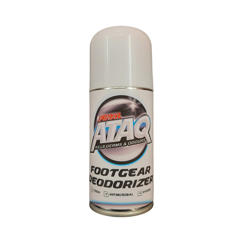 FINAL ATAQ Footgear Deodoriser Shoe Sanitiser Disinfectant Spray 125ml - Premium Deodorant from FINAL ATAQ - Just R 73! Shop now at Securadeal