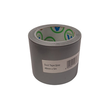 AVAST Duct Tape Silver 48mm x 5m ( 2 Pack ) - Premium Tape from AVAST - Just R 28! Shop now at Securadeal