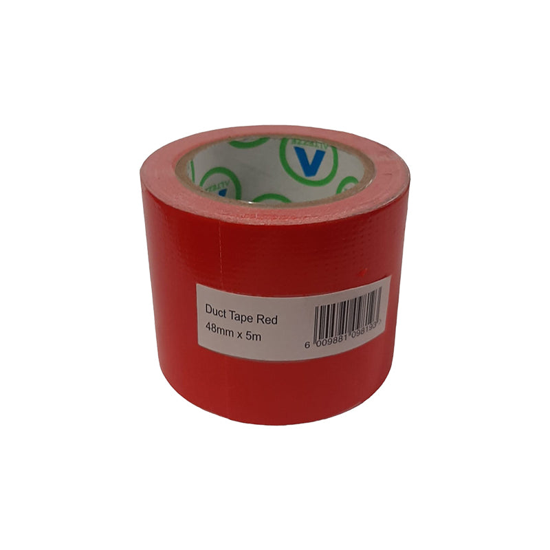 AVAST Duct Tape Red 48mm x 5m ( 2 Pack ) - Premium Tape from AVAST - Just R 28! Shop now at Securadeal