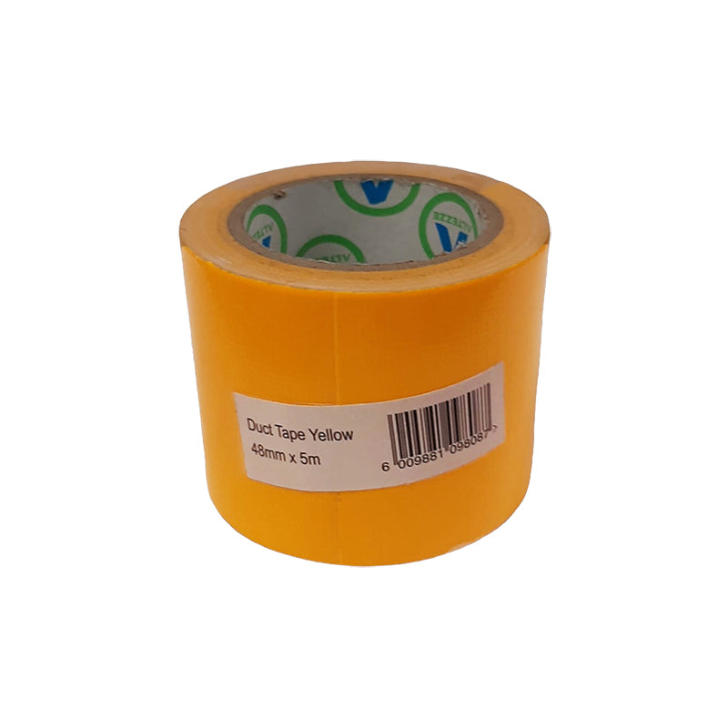 AVAST Duct Tape Yellow 48mm x 5m ( 2 Pack ) - Premium Tape from AVAST - Just R 29! Shop now at Securadeal