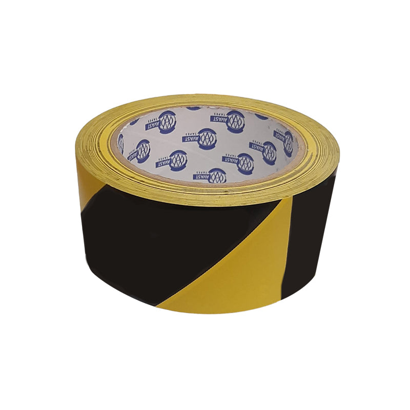 AVAST Floor Marking Tape Black/Yellow 48mm x 30m - Premium Tape from AVAST - Just R 83! Shop now at Securadeal