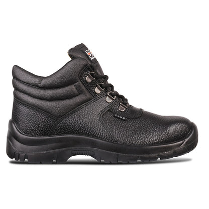 DOT Flex Oil/Acid Safety Shoe Steel Toe Super-Flex Sole Black - Premium Safety Boots from DOT Footwear - Just R 499! Shop now at Securadeal